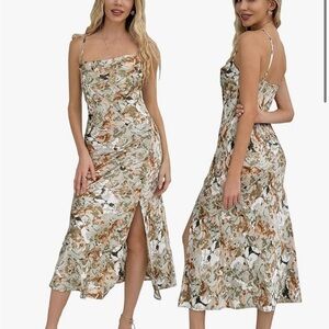 NWT Floral Print Women Dress
